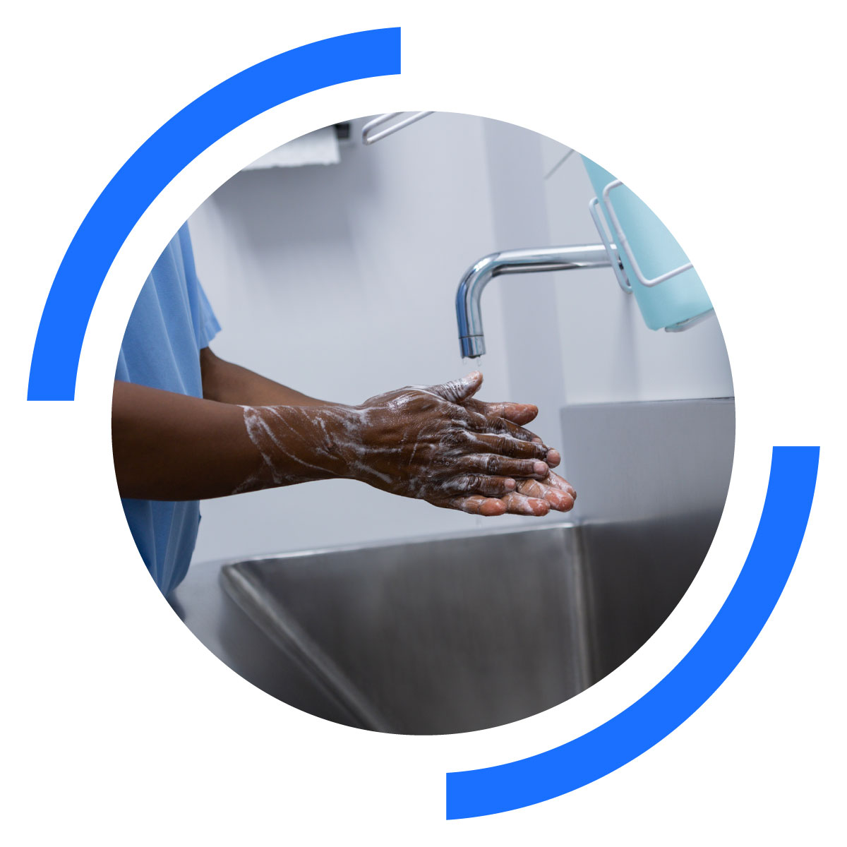 contrôler l'hygiène des mains dans les hôpitaux
